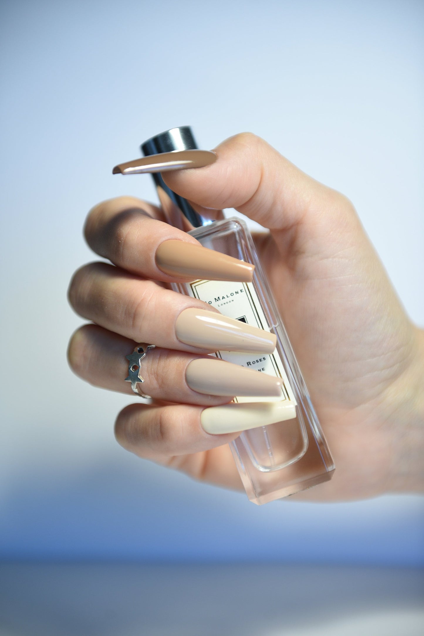 NUDES – Glossy Nude Press On Nails | Handmade Reusable Luxury Fake Nails