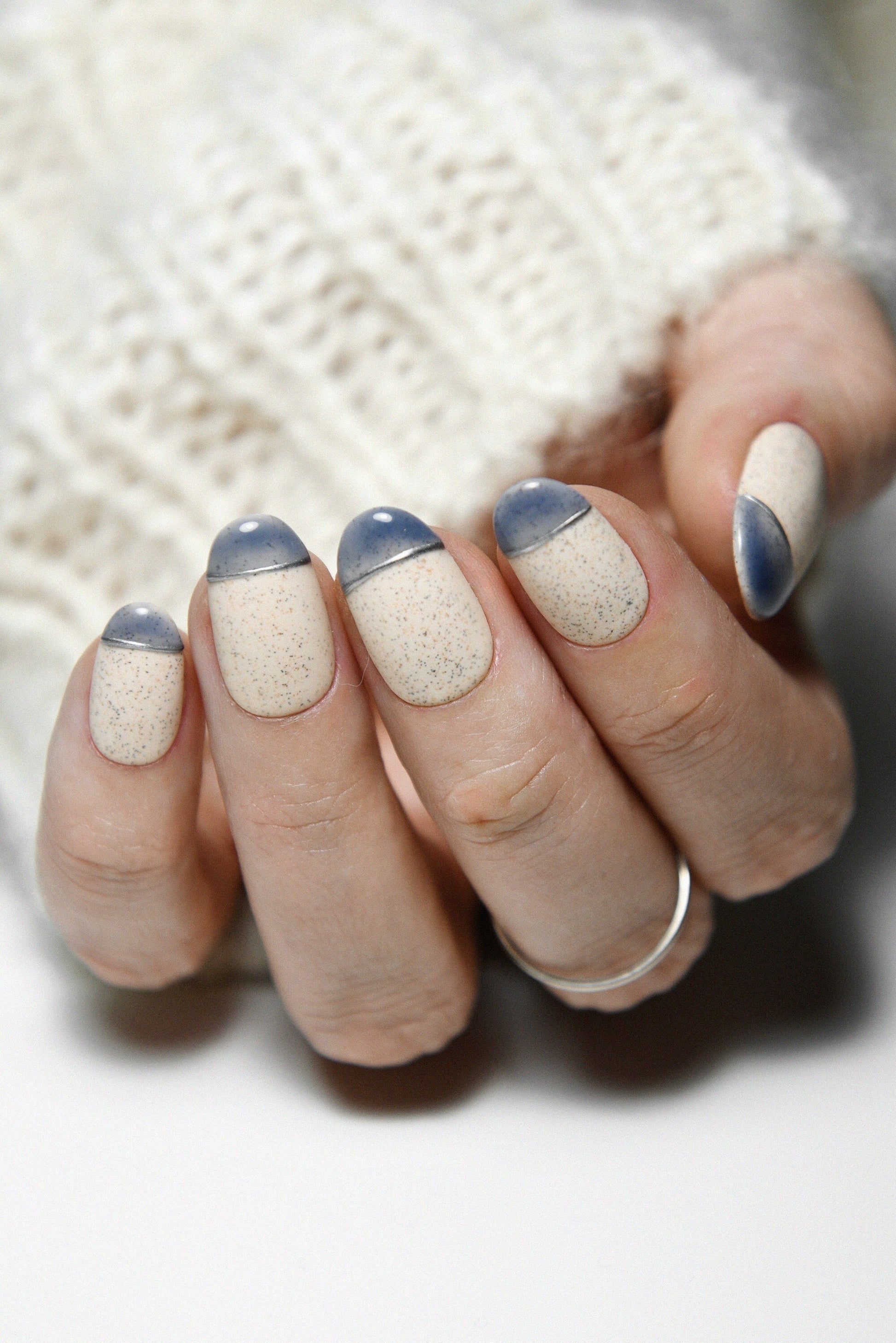 Japan Style Pottery – Luxury Handmade Reusable Press On Nails