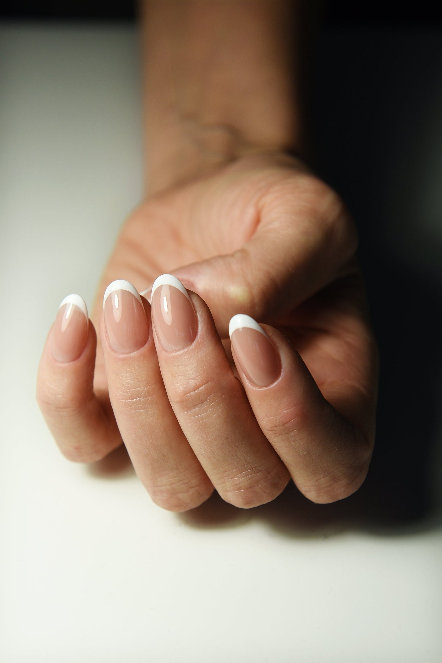 ROYAL FRENCH – Luxury Handmade Reusable Press On Nails