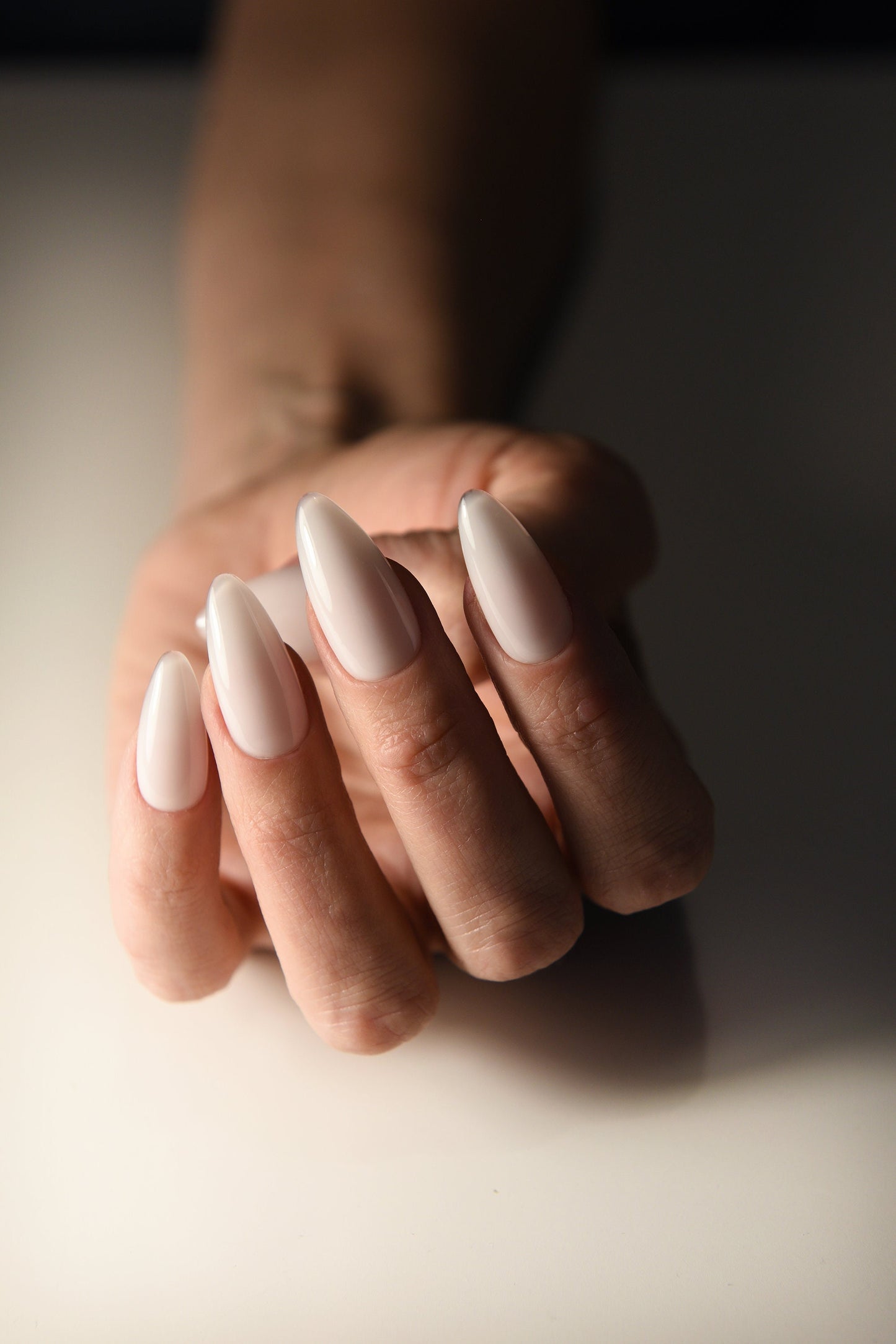 Milky Rose Acrylics – Luxury Handmade Reusable Press On Nails