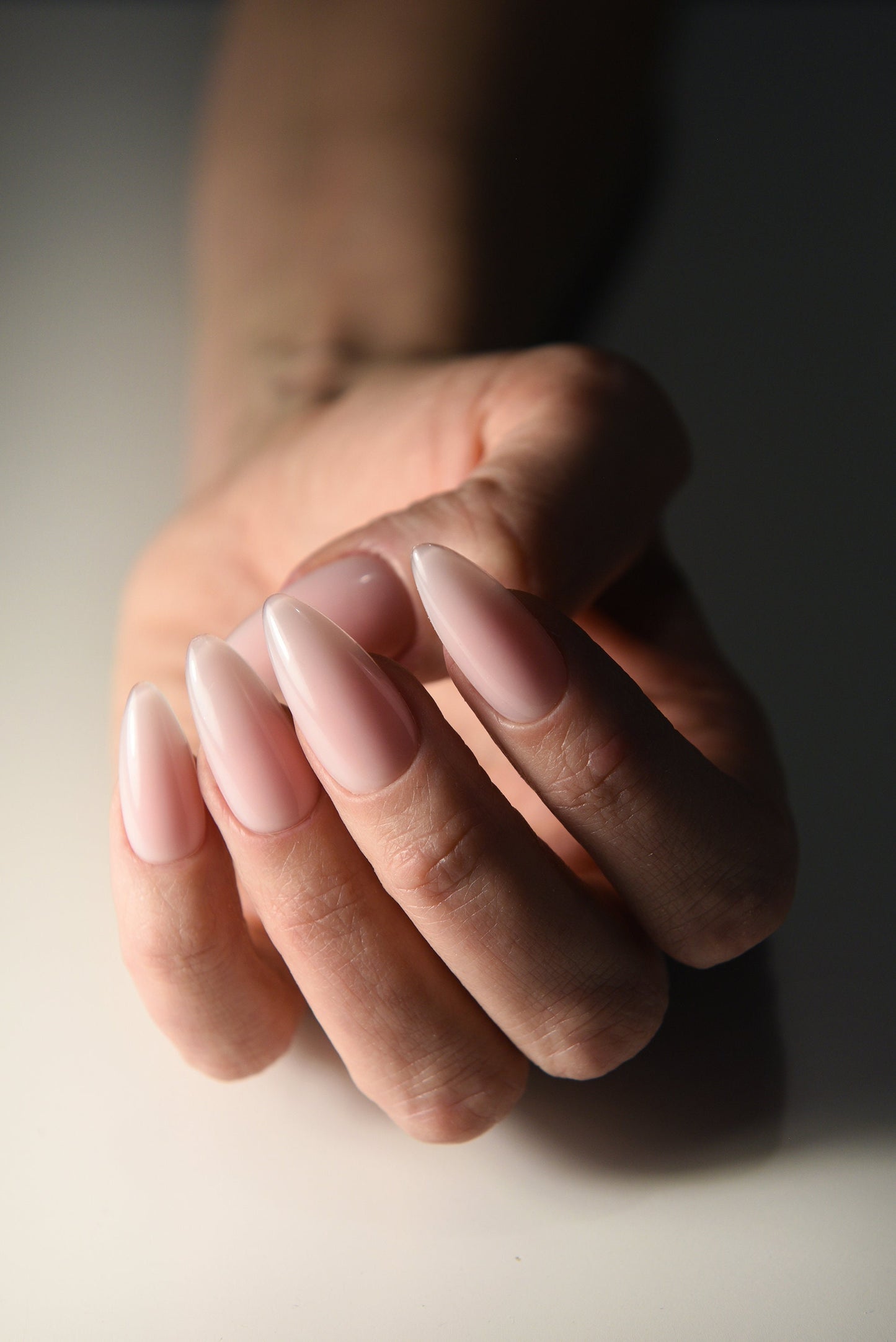 NEW MILKY PINK – Luxury Handmade Reusable Press On Nails