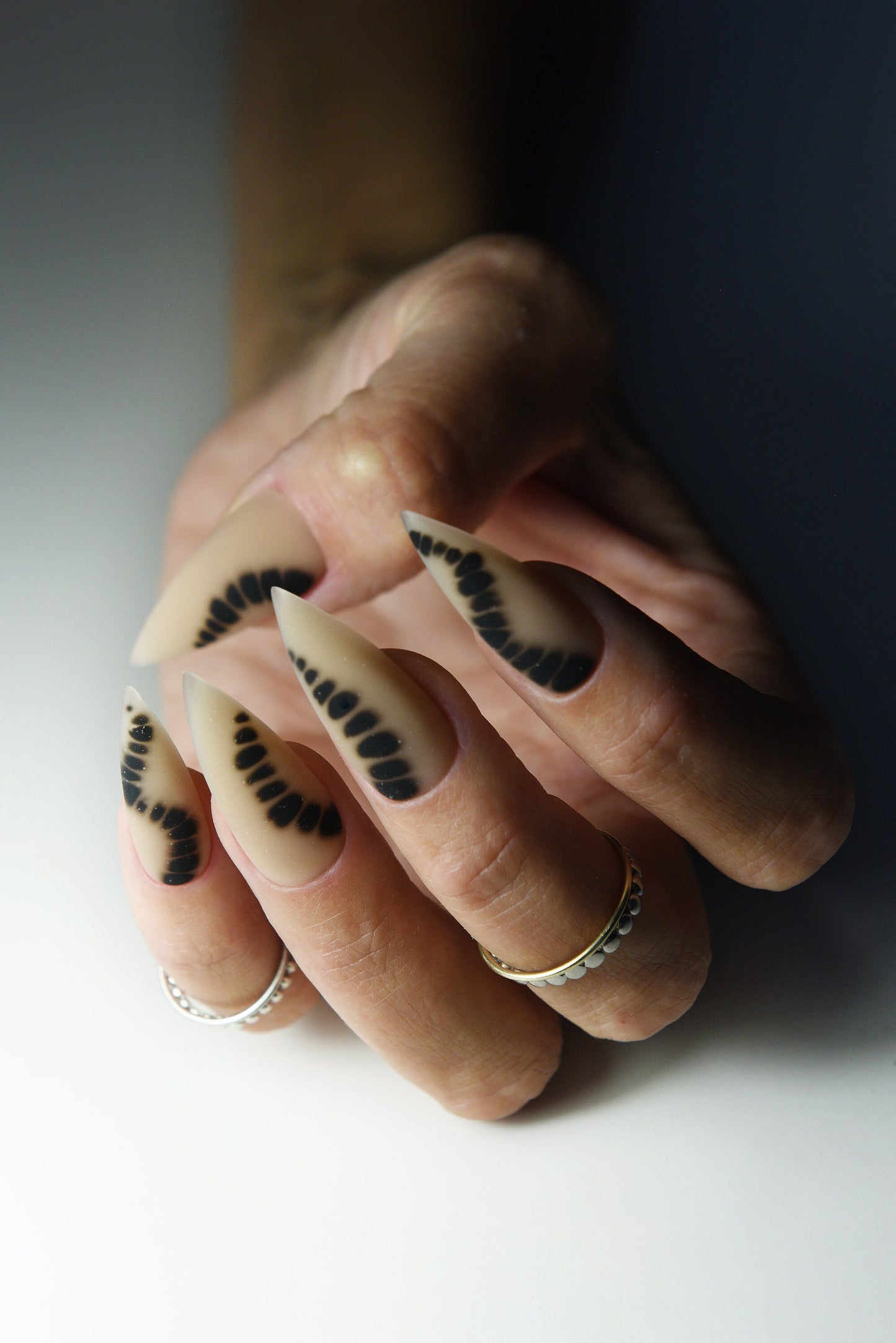 Blooming Spring Nude Press-On Nails – Handmade Reusable Luxury Set | Natural Look | Fashion Gift Idea for Her