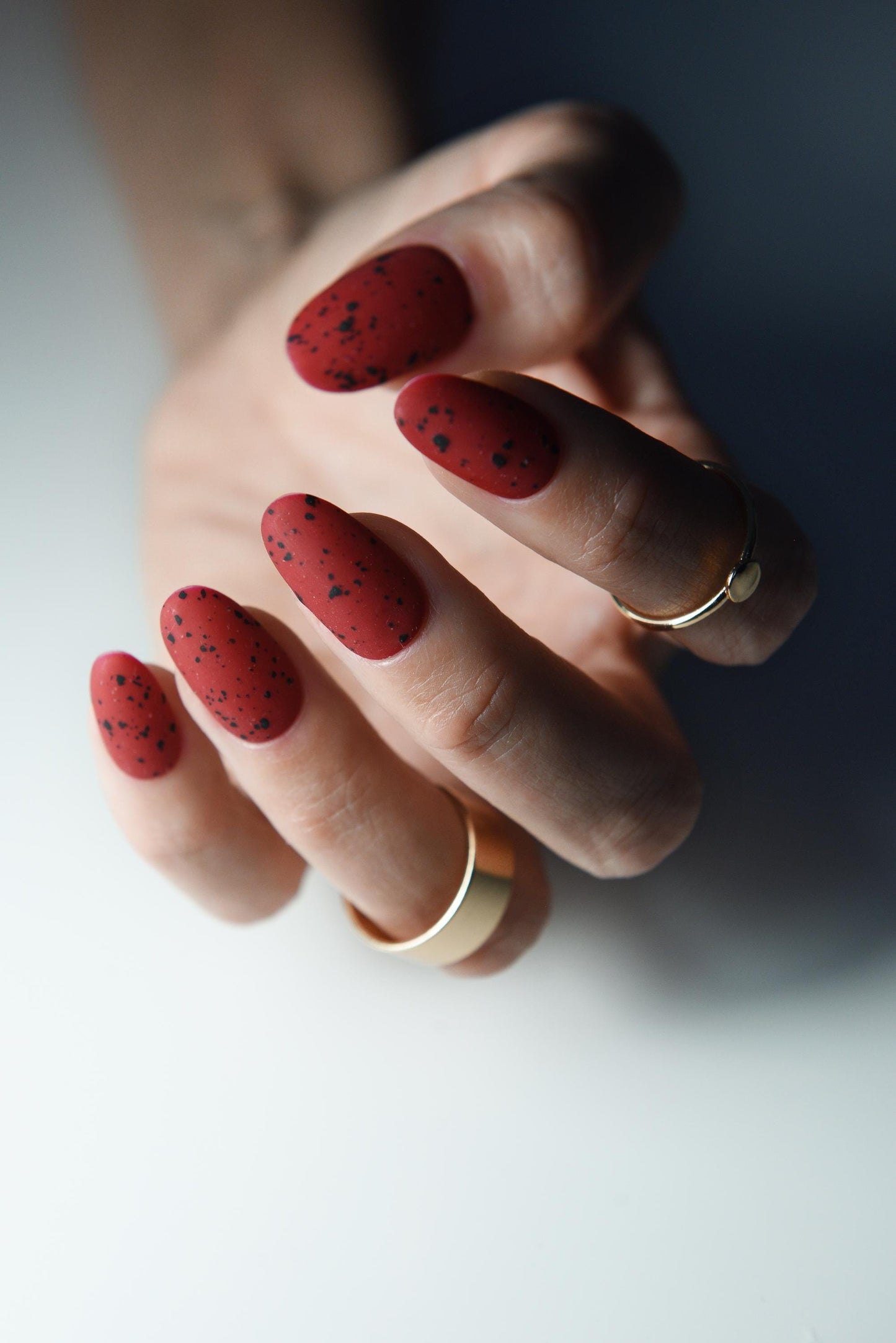 Speckled Egg Press-On Nails – Handmade Spring & Easter Set