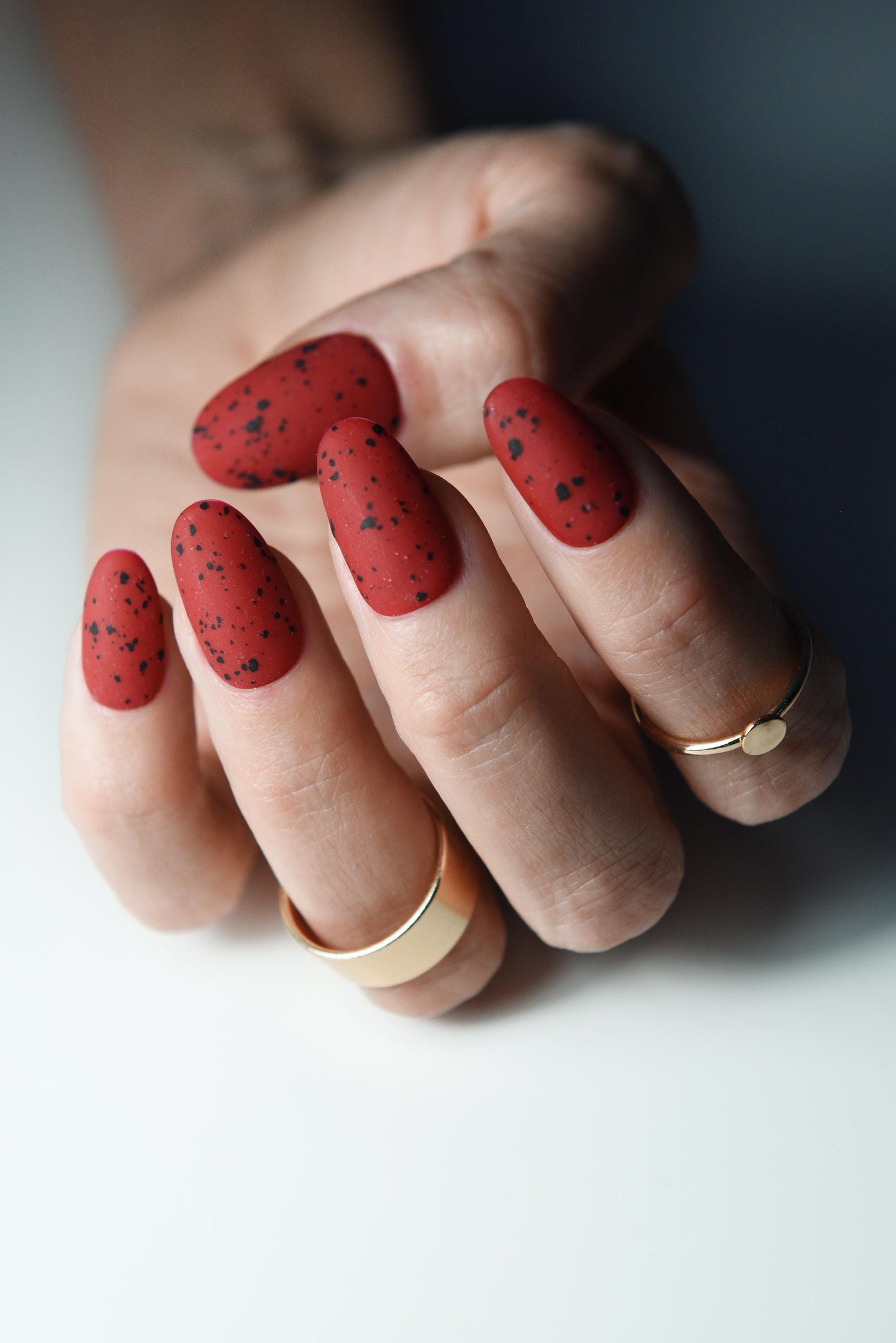 SPECKLED EGG, QUAIL l Press On Nails, available in many colors, spring nails, nail art, personalised gift for girl, short press ons, easter – Luxury Handmade Reusable Press On Nails