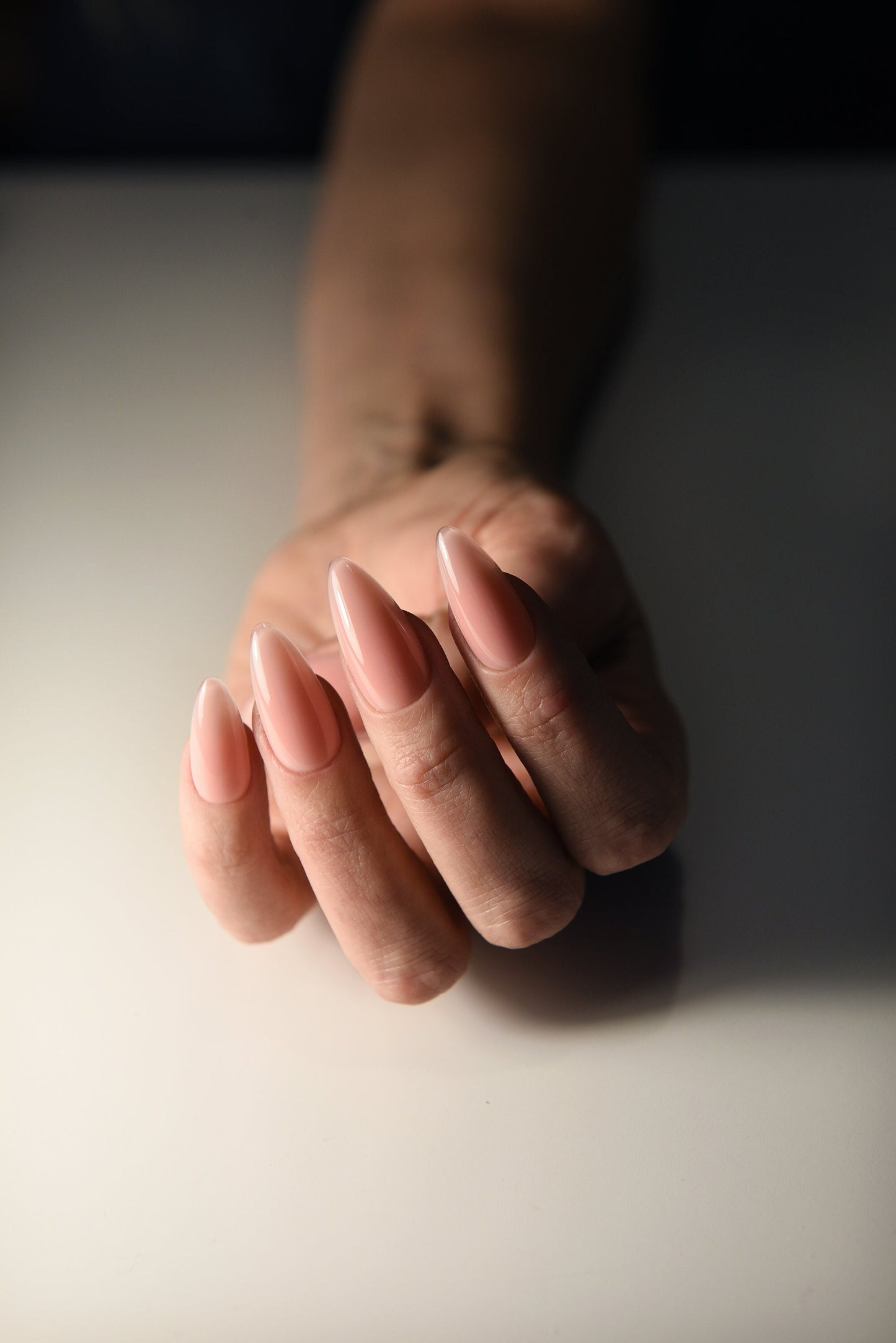 CORAL PINK Acrylic – Luxury Handmade Reusable Press On Nails