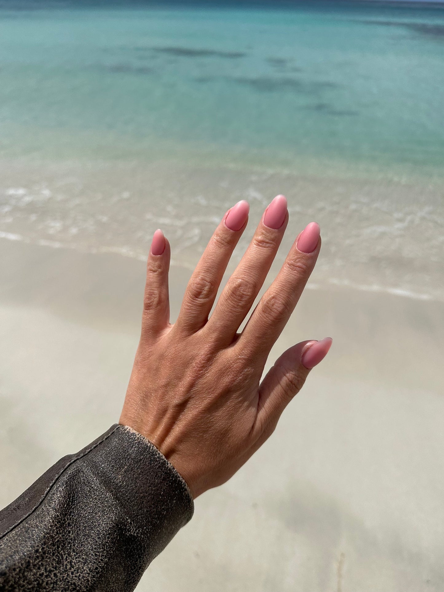 BLUSH SPRING PINK | Matte Glossy | Handpainted press on nails | Fake nails | Stiletto Oval Almond Square Coffin Balerina | Long Medium Short