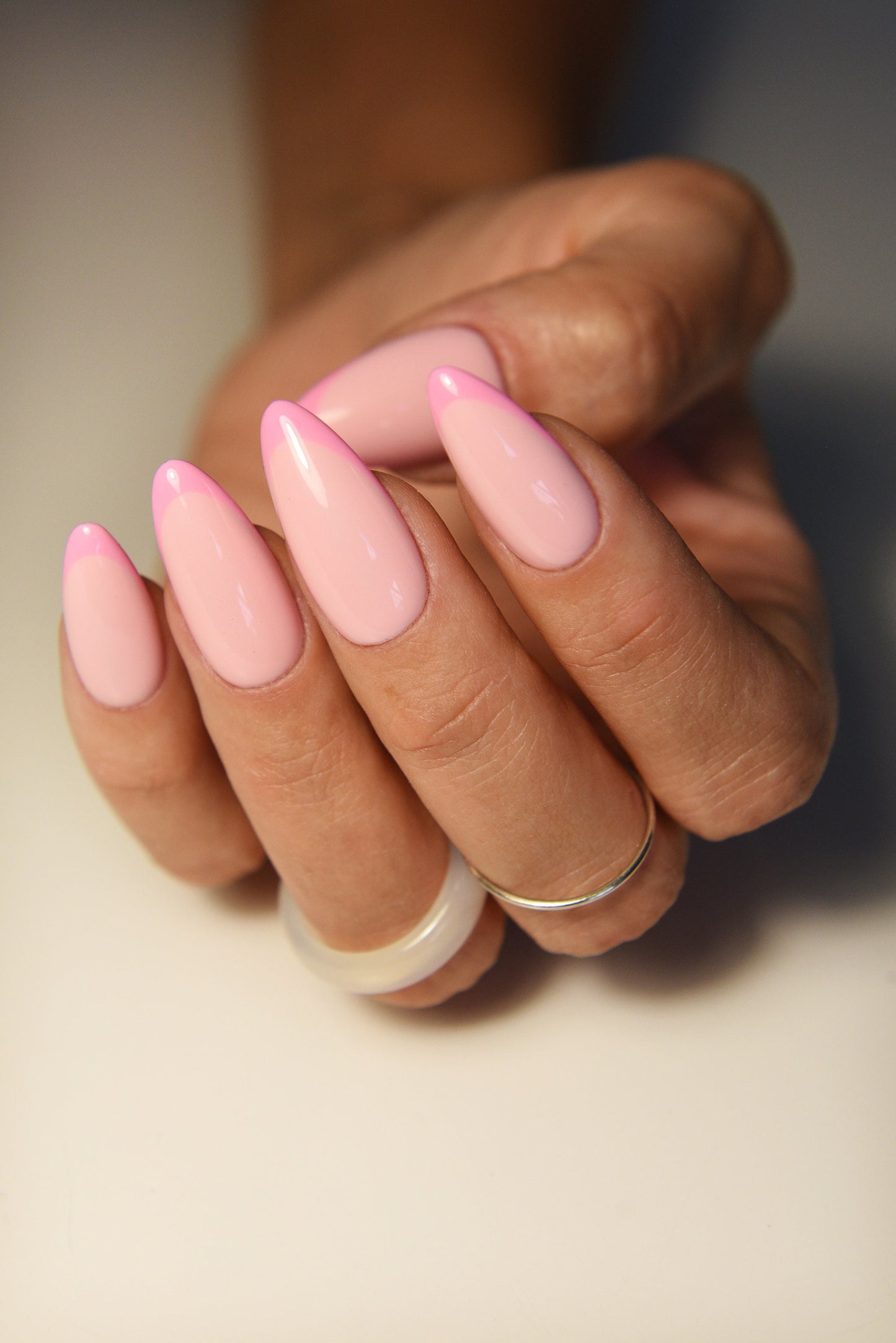 Pink Doll French Press On Nails – Classy Reusable Handmade Set for Party or Beach