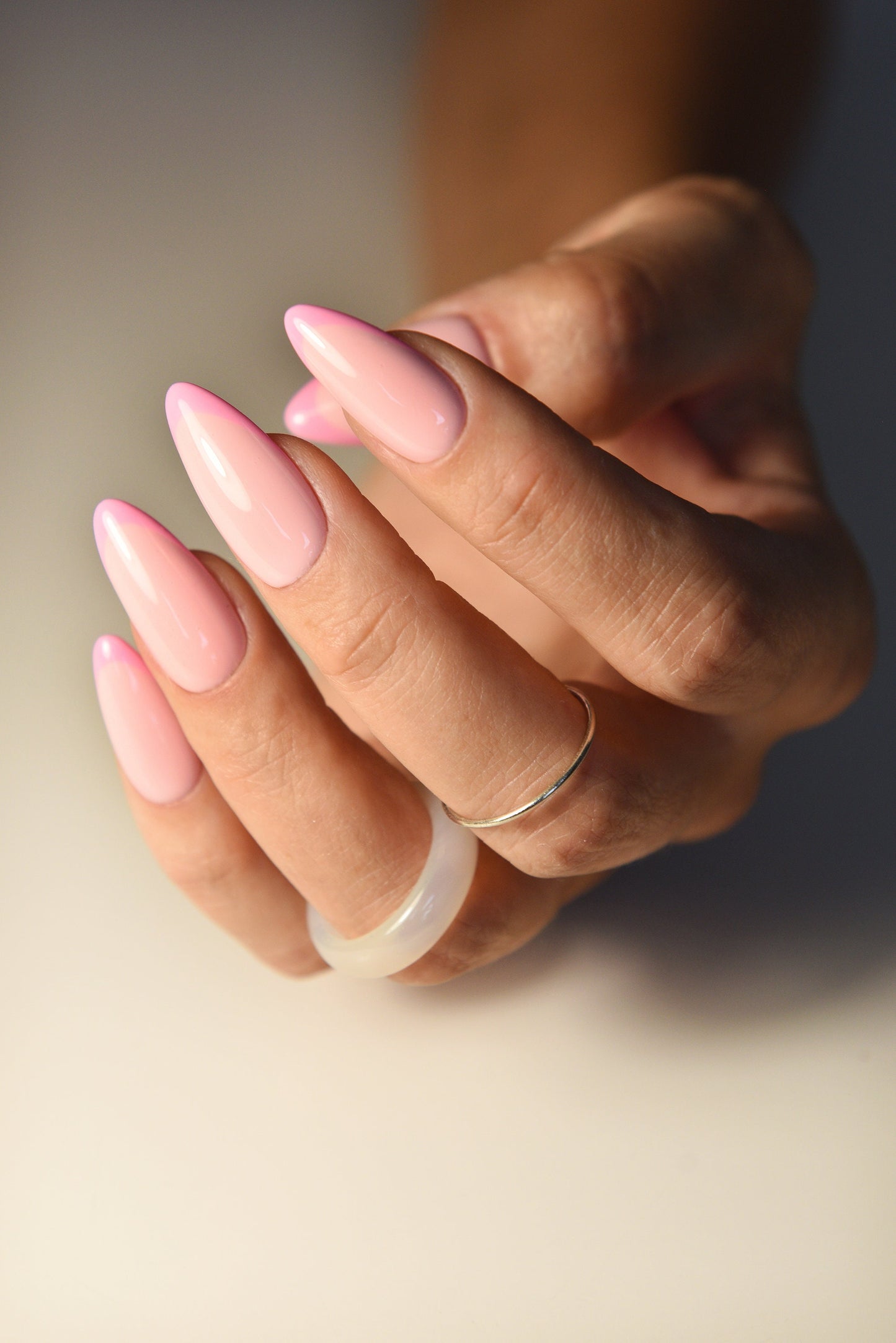 Pink Doll French Press On Nails – Classy Reusable Handmade Set for Party or Beach