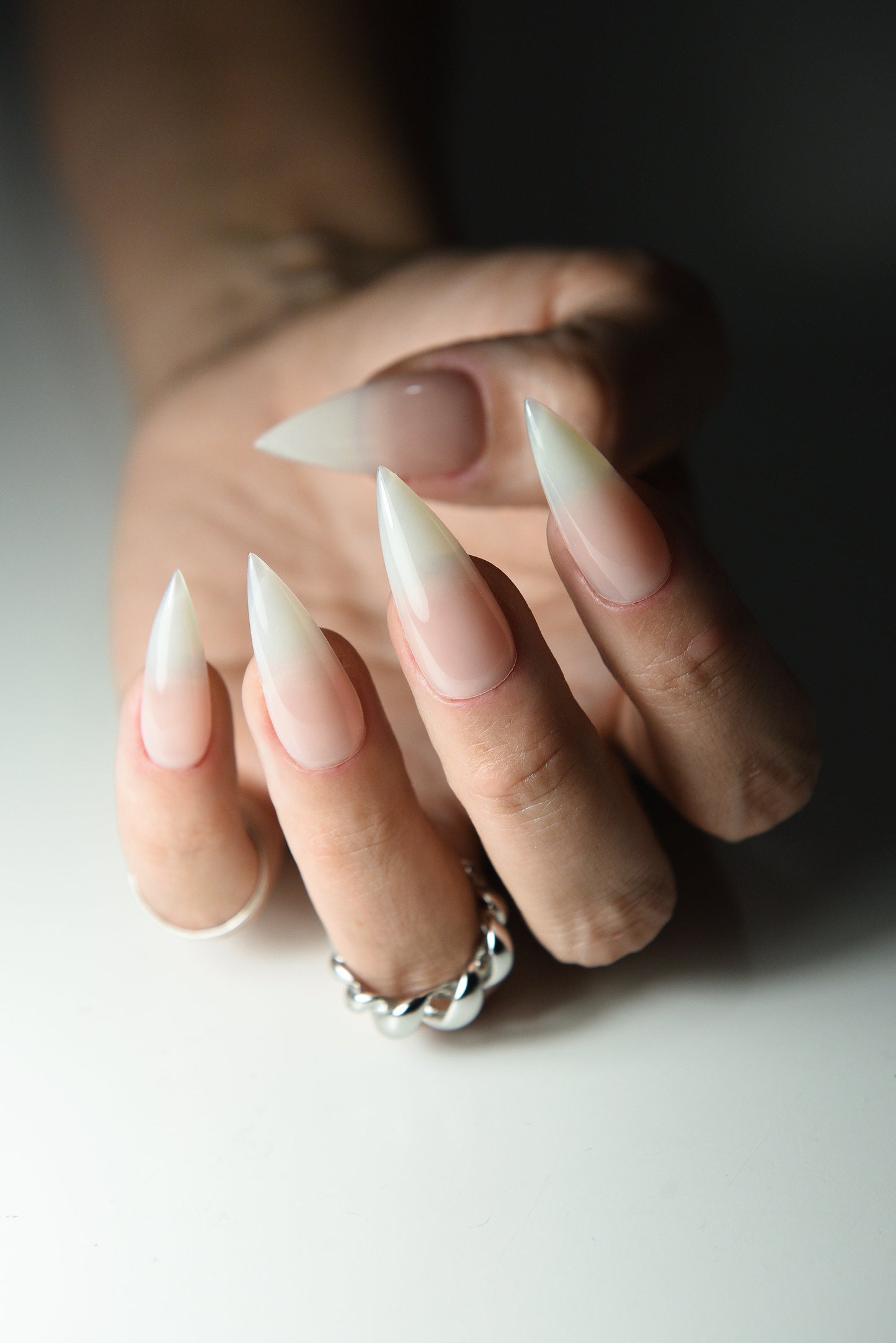 AMERICAN MANICURE Press On Nails, Natural Grown Nails, Natural nail tips, stiletto almond square squoval short long, reusable luxury