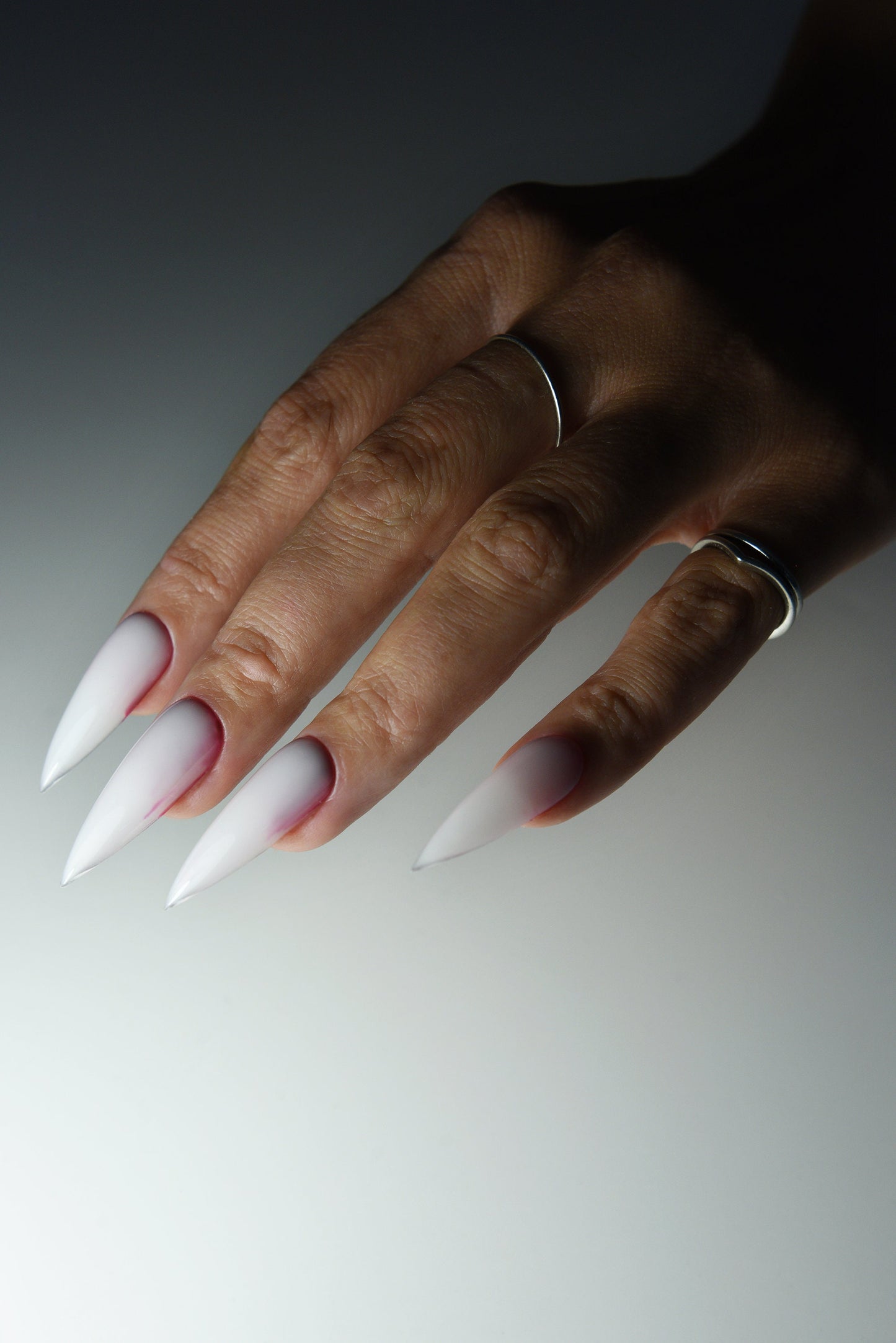 Bloody Milky Press-On Nails – Witchy Goth Handmade Claws