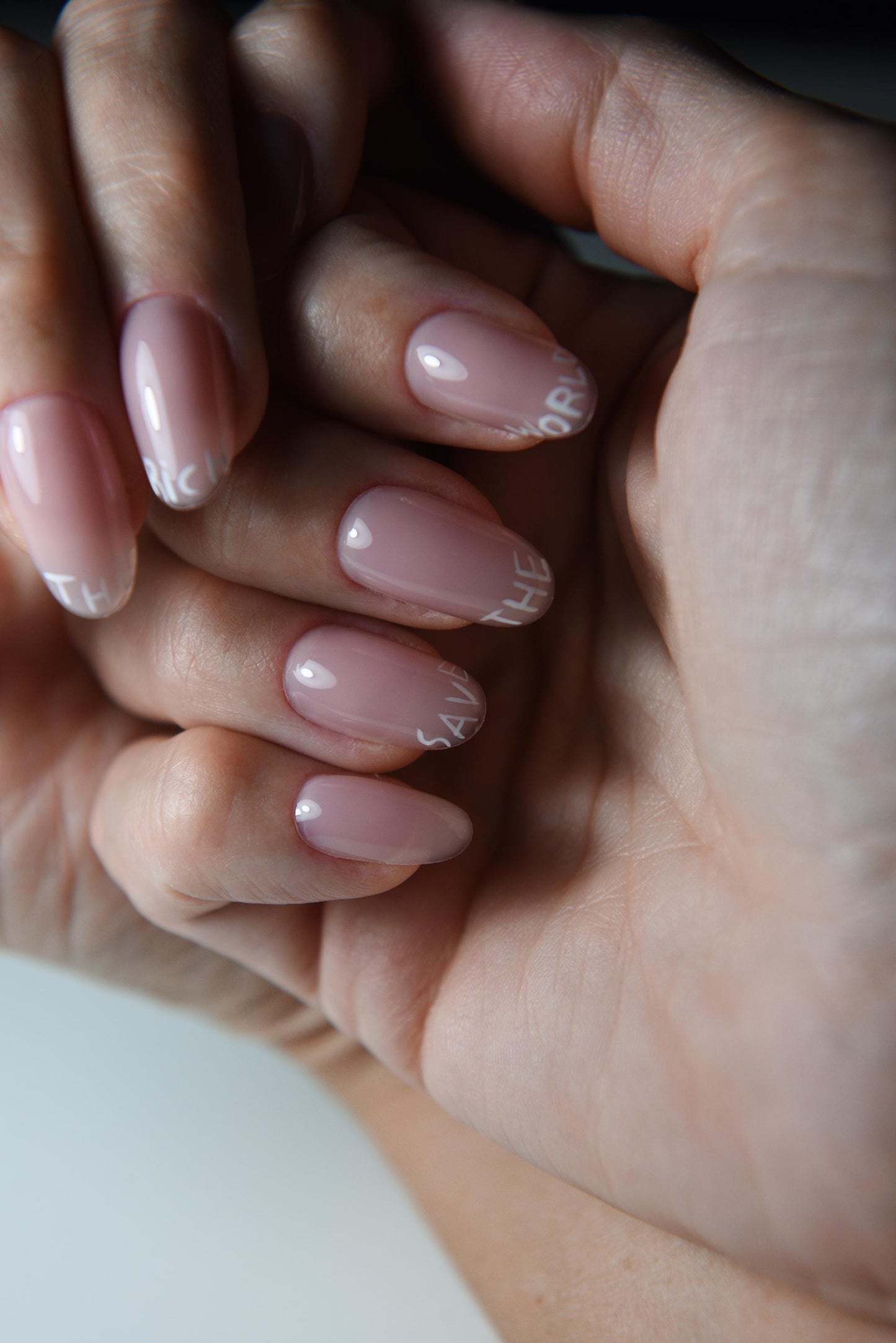 MANIFEST Your Text French Subtle Press On Nails, first date nails, cute, girly, gift for punk, pink reusable, custom, handmade set, long